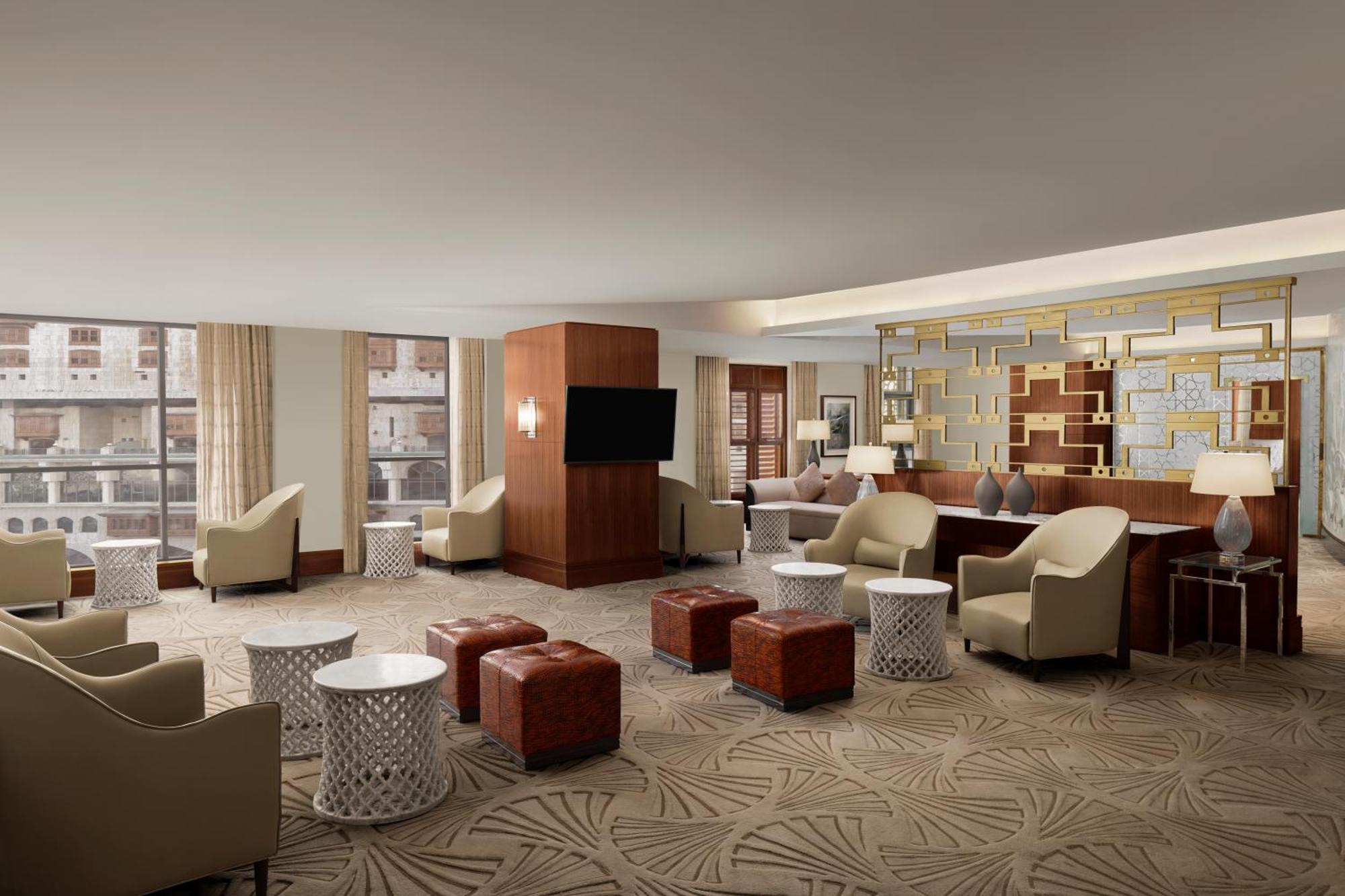 Conrad Jabal Omar Makkah Hotel Mecca Exterior photo The Club lounge at San Francisco International Airport